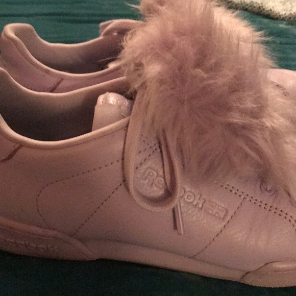 Fuzzy Reebok Sneakers by Local Heroes - Picture 4 of 7